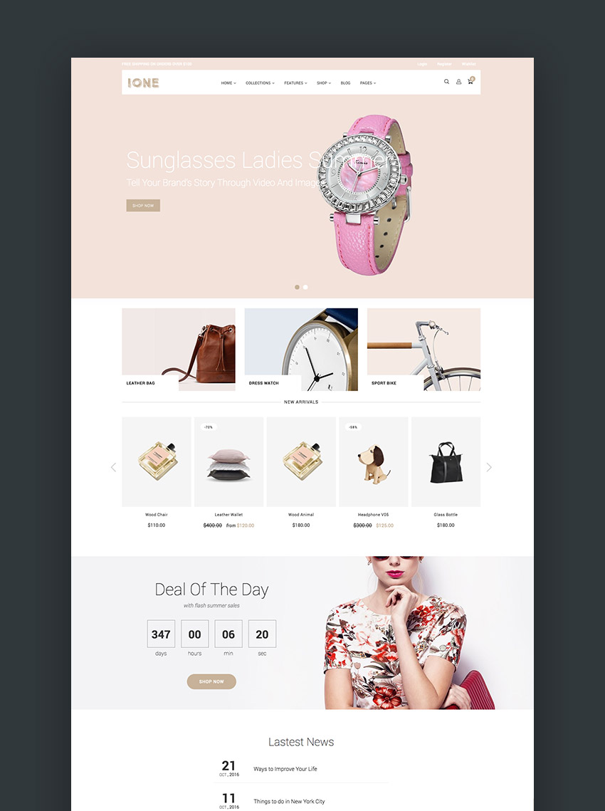 ione - shopify主题